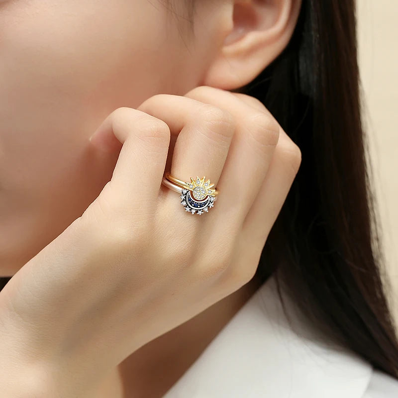 Crown Heart Ring