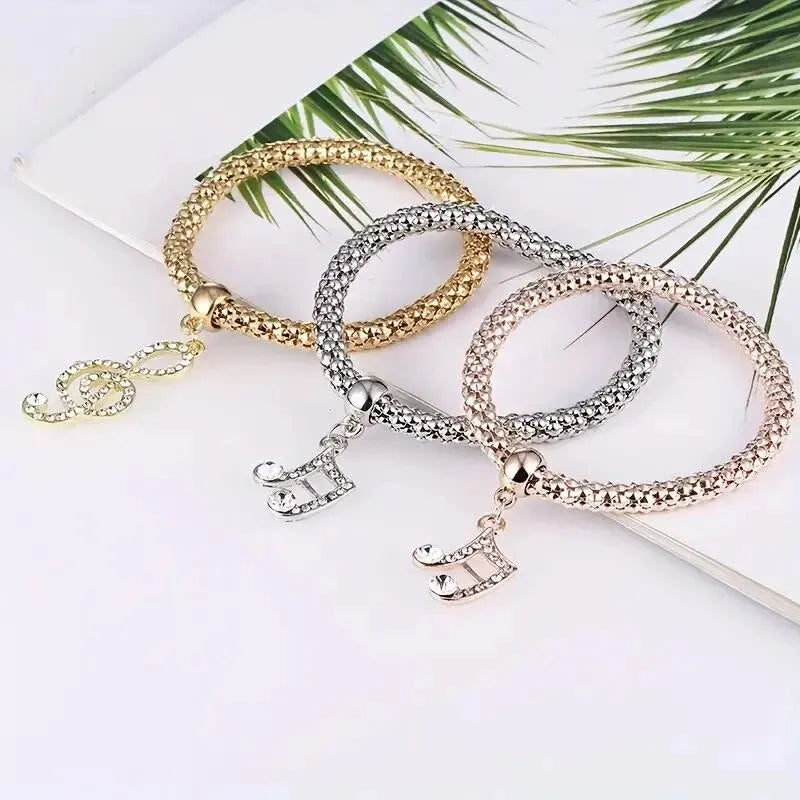 Charm Trio Bracelet Set