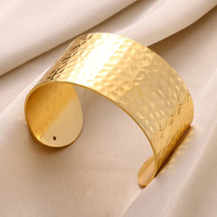 Gold Classic Cuff Bracelet