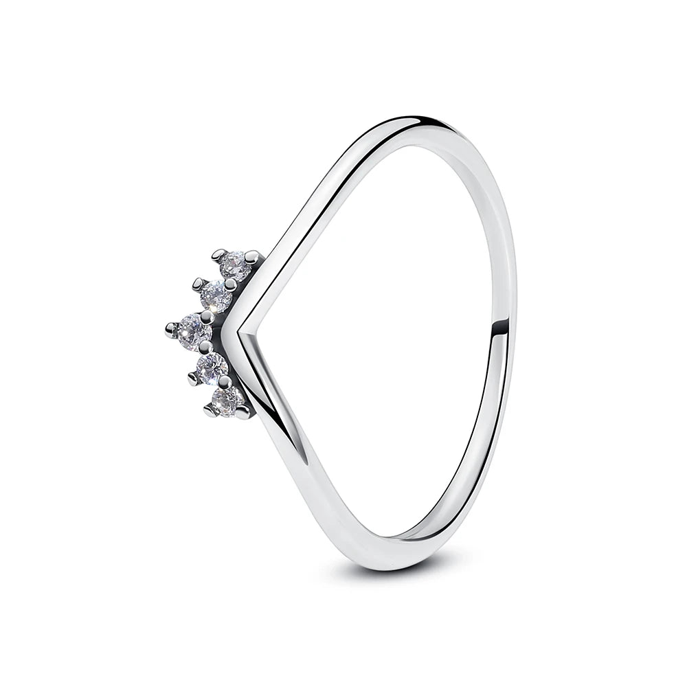 Crown Heart Ring