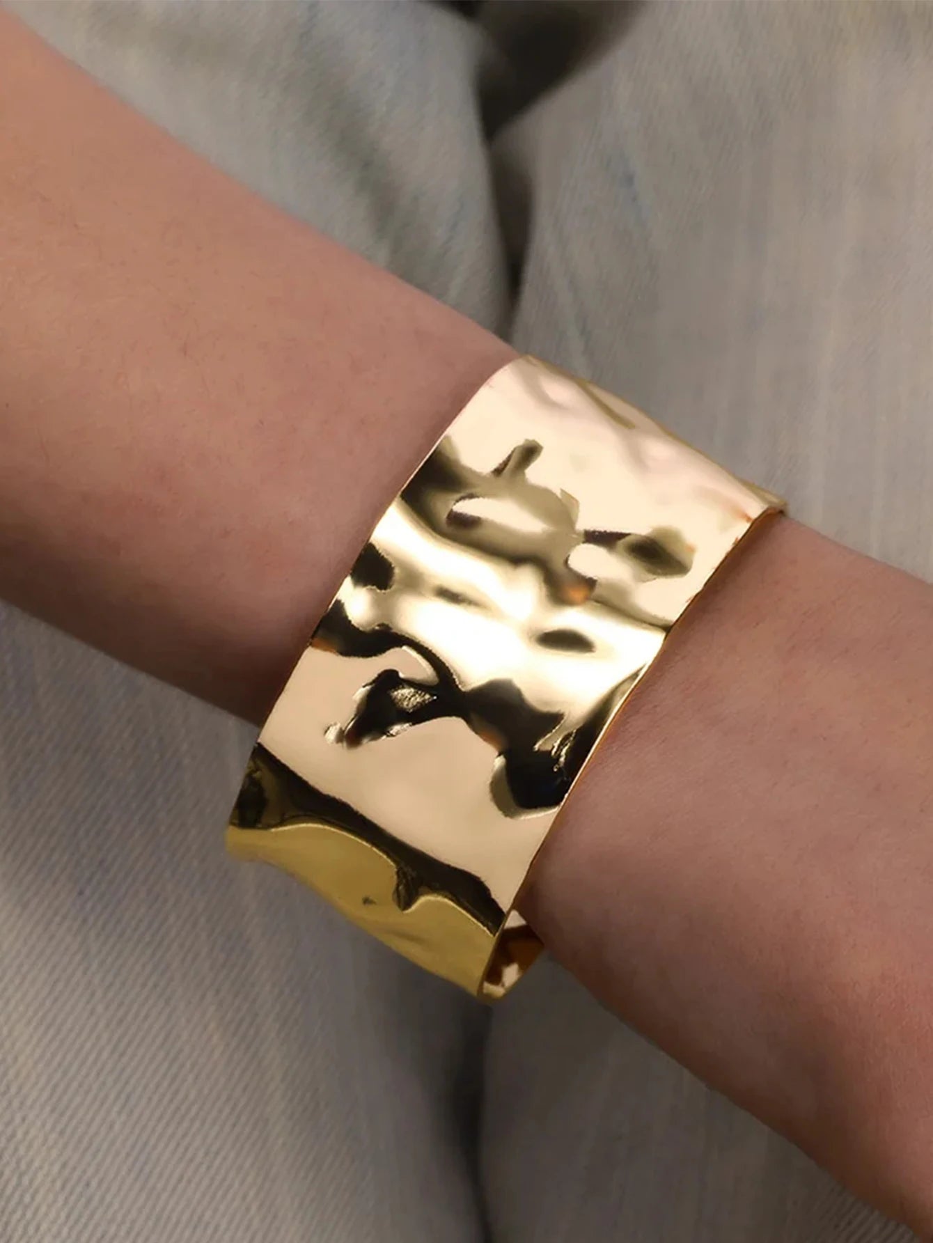 Golden Bump Cuff