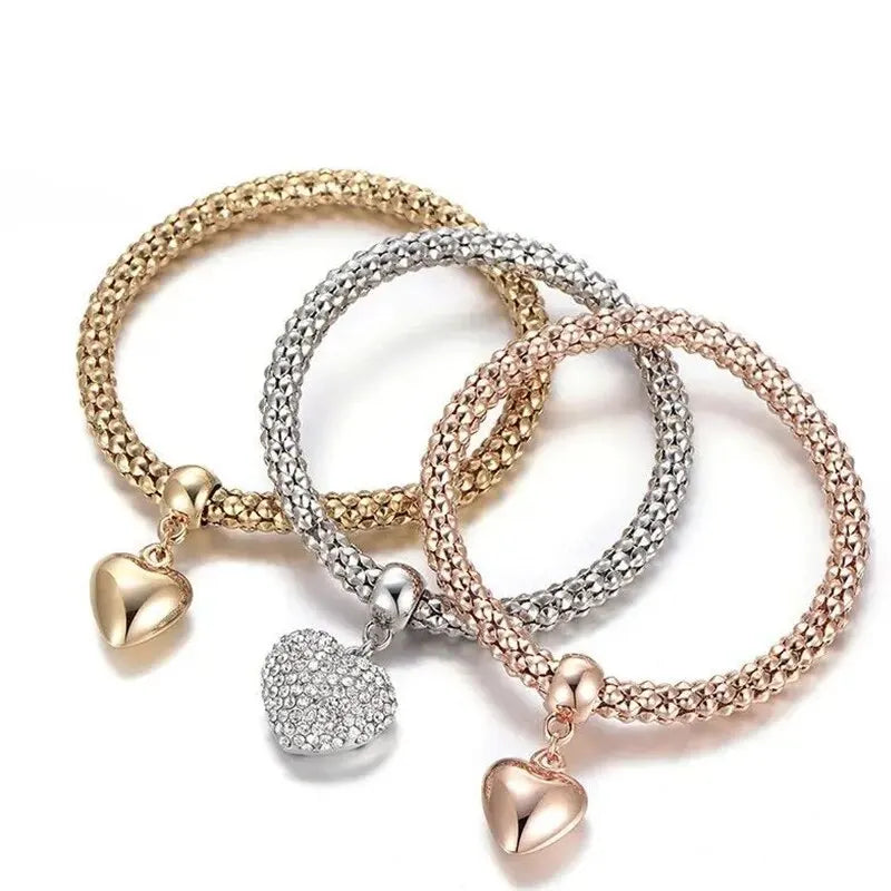 Charm Trio Bracelet Set