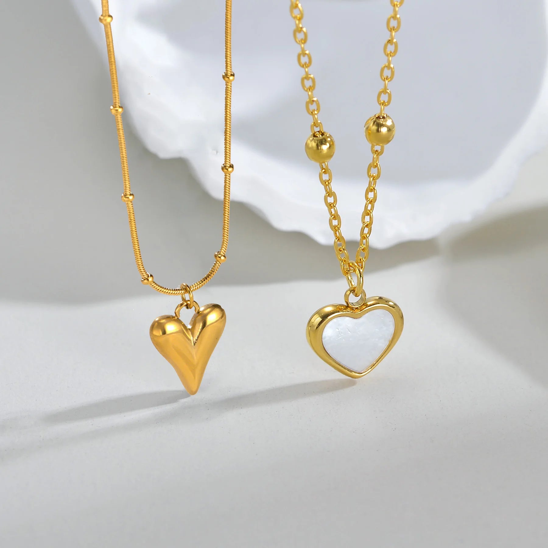 Golden Heart Necklace